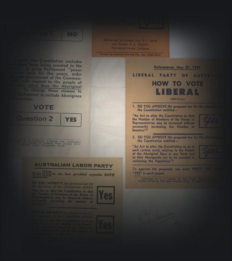 Referendum, 1967 how to vote forms.