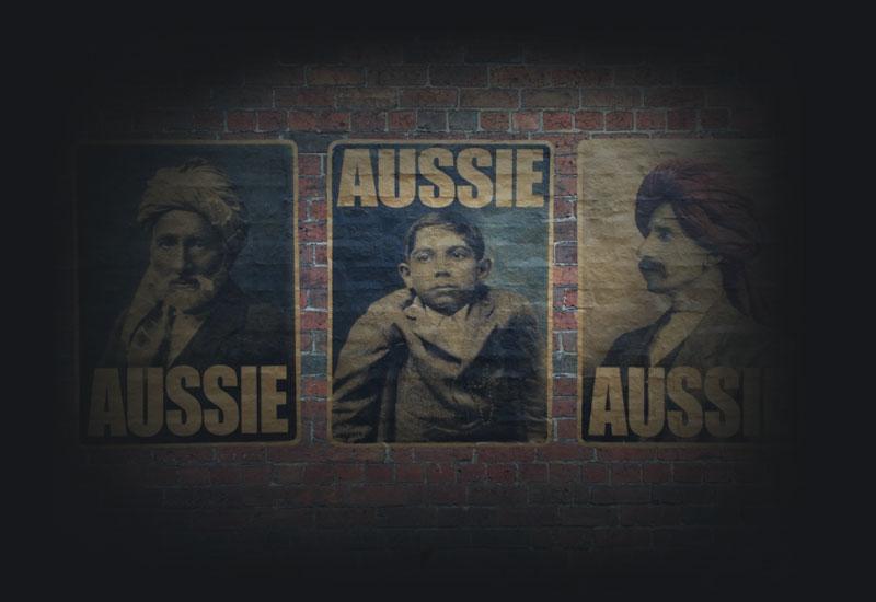 3 Monga-Khan Aussie posters by Peter Drew.