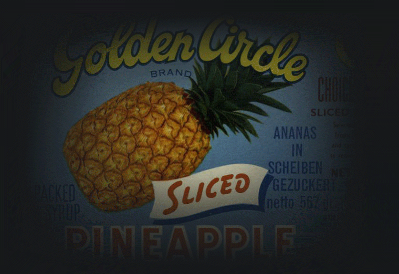 Golden Circle sliced pineapple