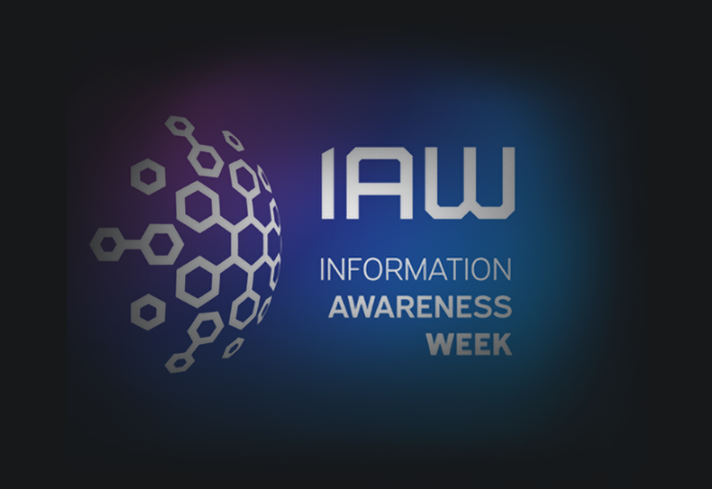 logo IAW Information awareness week 2025