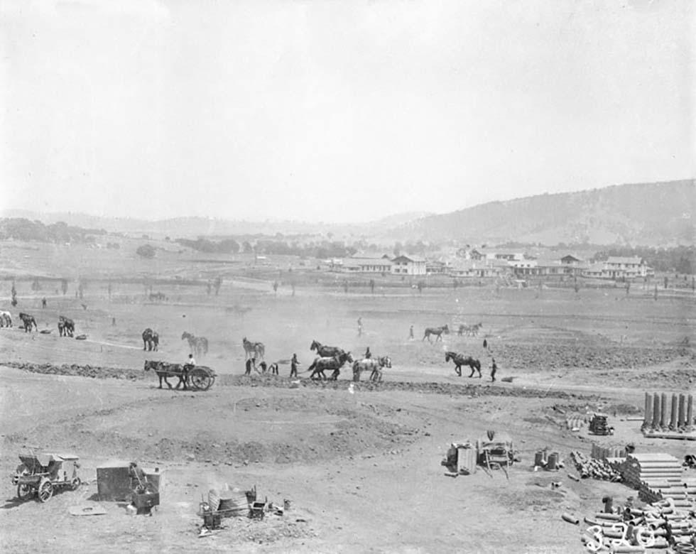 Building the nation – landscaping for Parliament House