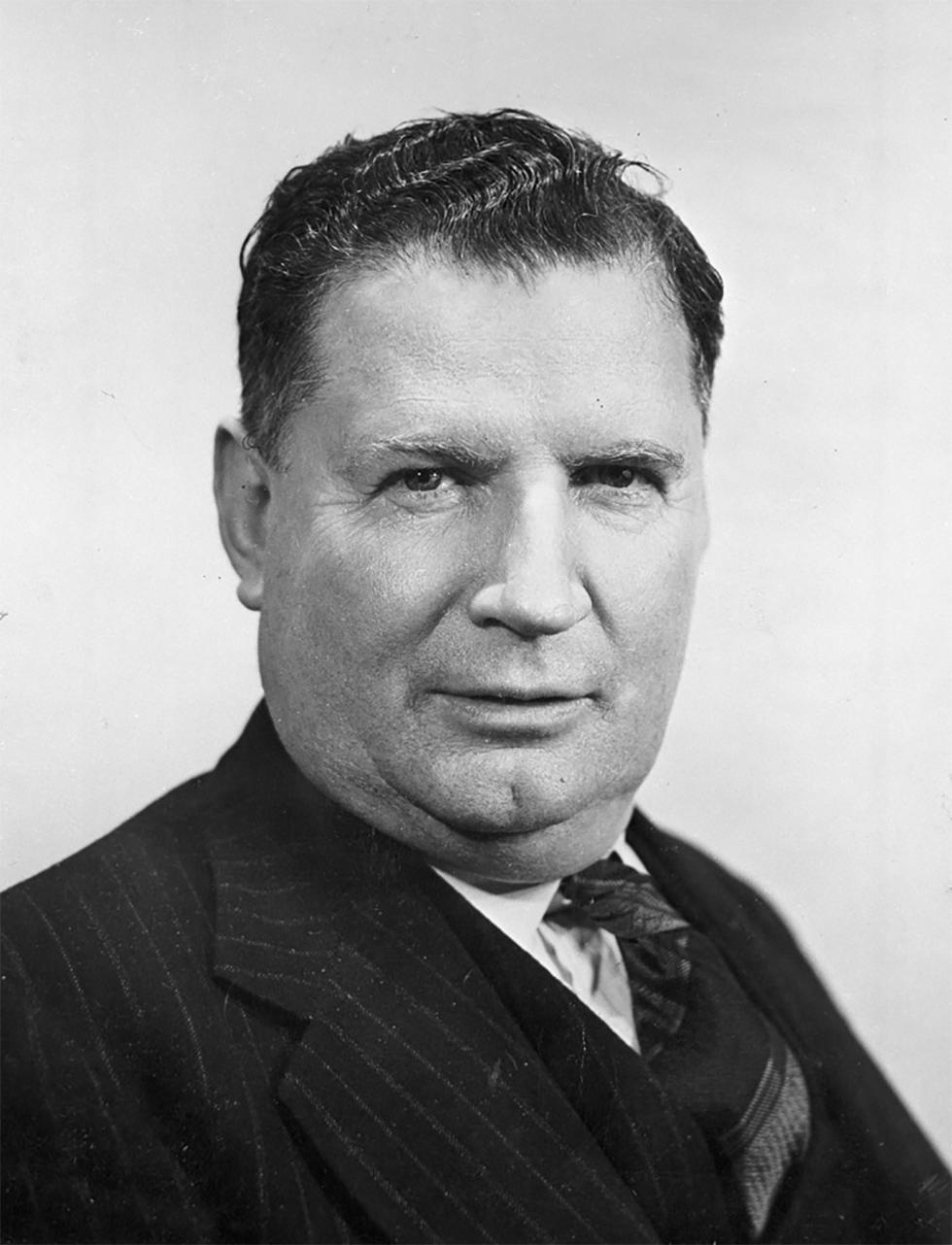 Portrait of Prime Minister Arthur Fadden.