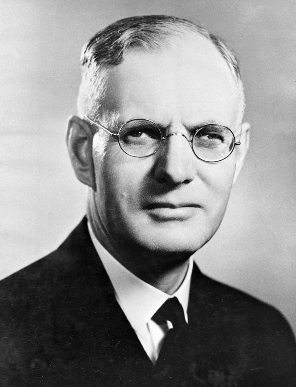 Portrait Of Prime Minister John Curtin Naa Gov Au