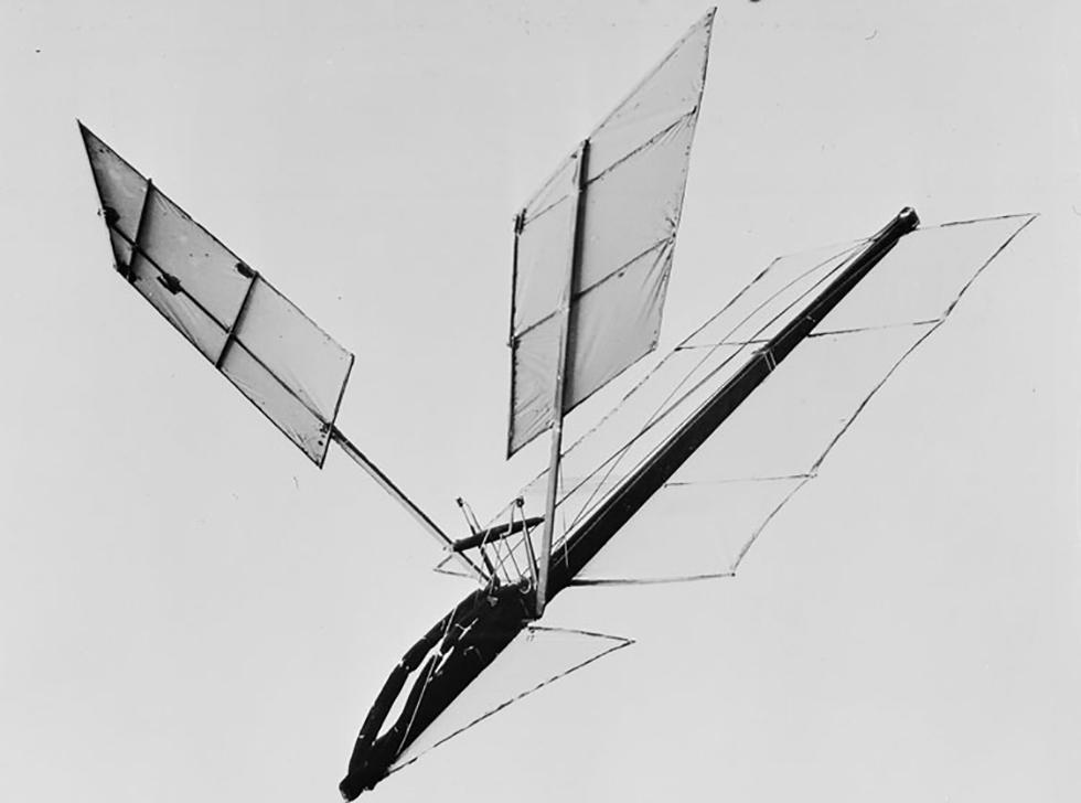 Model of a monoplane.