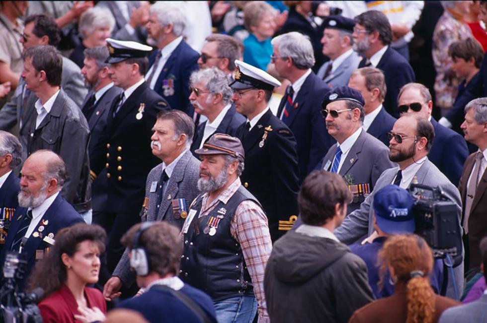 Veterans At The Dedication Of The Australian Vietnam Forces National ...