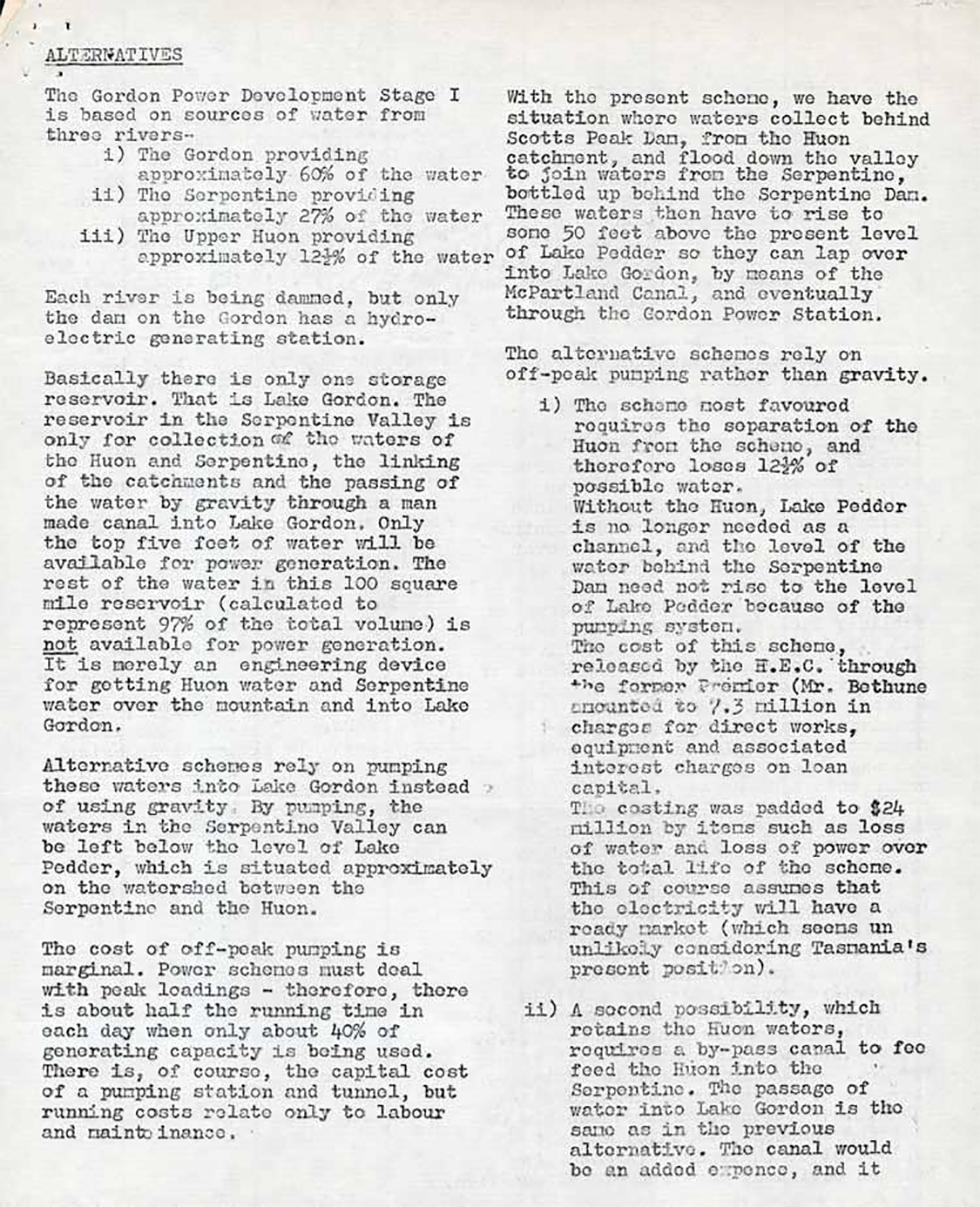 Letter to Sir Paul Hasluck, Governor-General, regarding an impending ecological crisis - page 2.