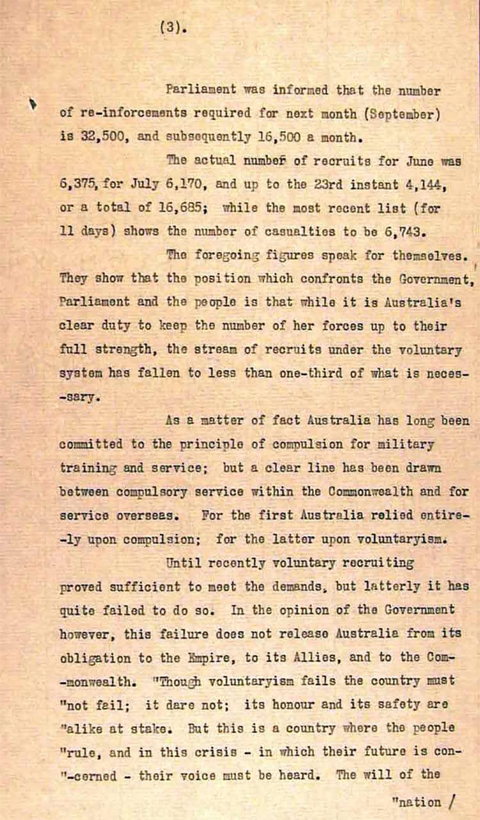 A letter to the Secretary of State for the Colonies - page 3.