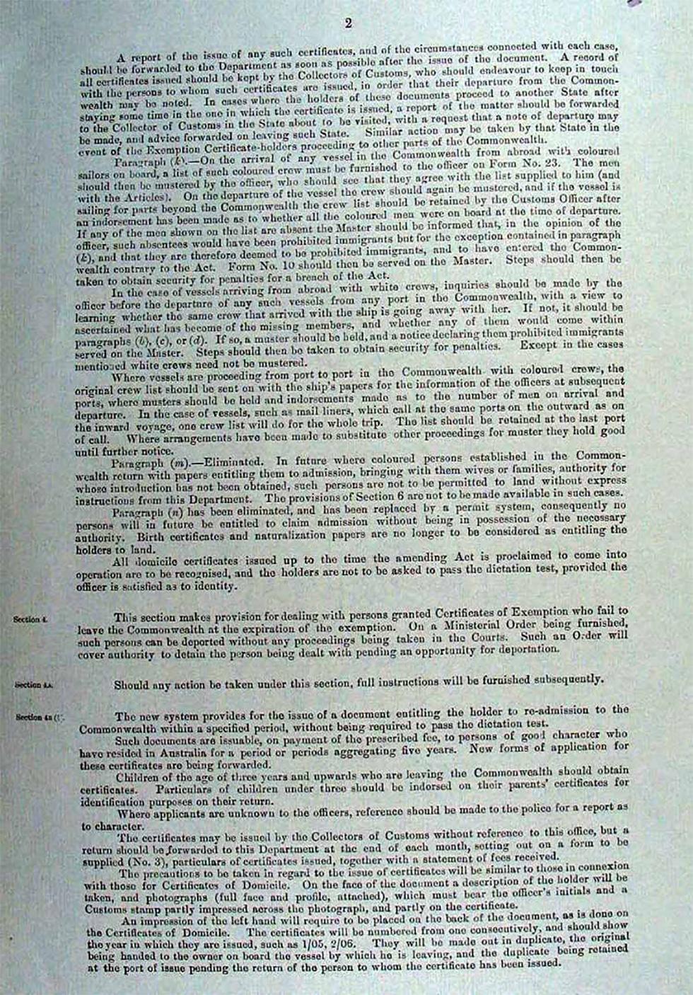 A circular of notes for the guidance of officers.