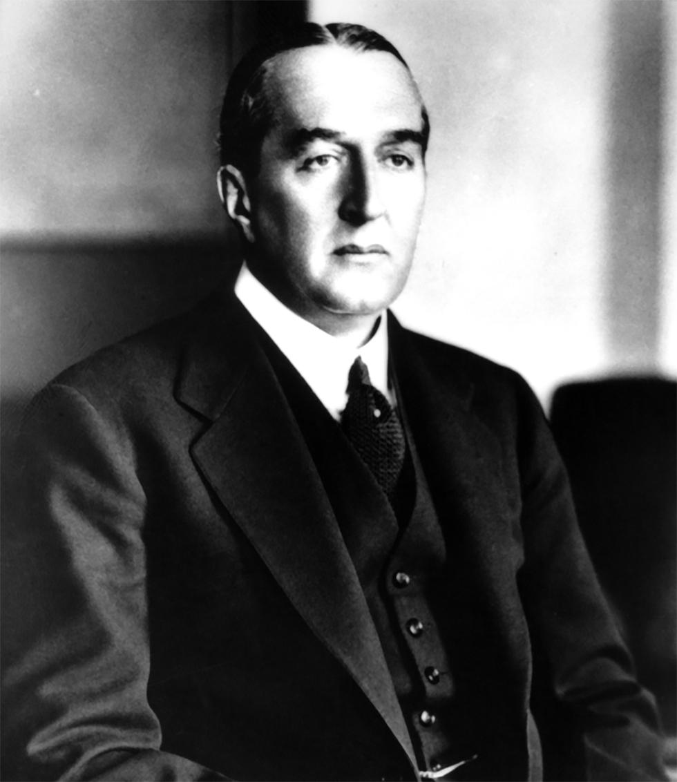 Portrait of Prime Minister Stanley Melbourne Bruce.