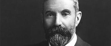 Portrait of Prime Minister Alfred Deakin.