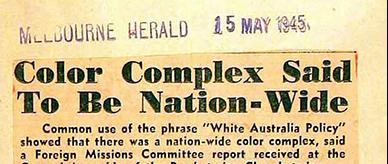 Presbyterian Church opinions on White Australia Policy.