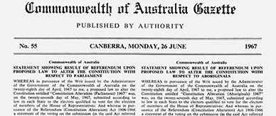 The 1967 Referendum | Naa.gov.au