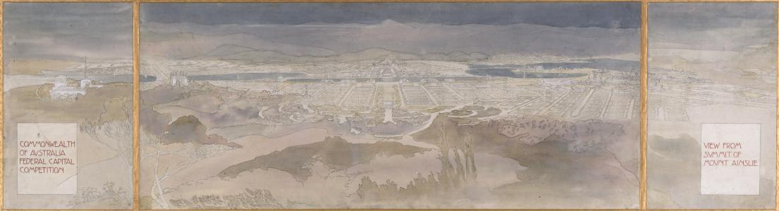 View from the Summit of Mount Ainslie, 1911-1912