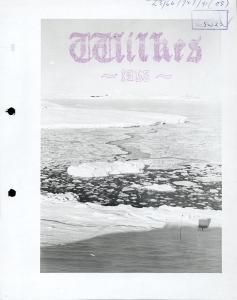 Cover: Wilkes 1966, with photo of ice and ocean