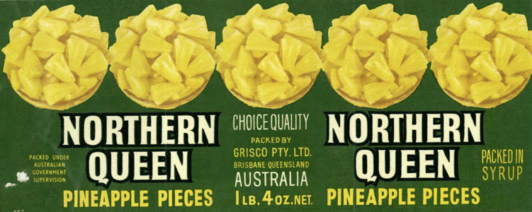 Northern Queen pineapple pieces