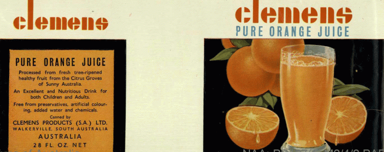 Elemens pure orange juice