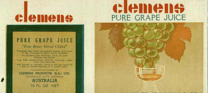 Elemens pure grape juice