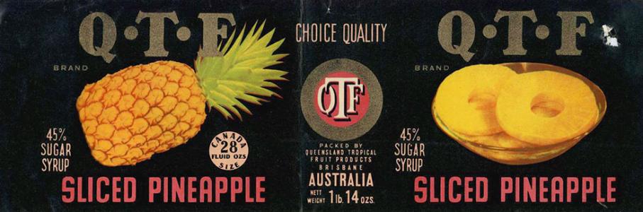 QTF sliced pineapple