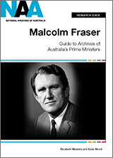 Cover of 'Malcolm Fraser' research guide.